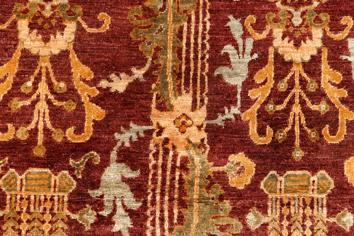 Multi Colored Ikat 4'  10" x 6'  7" - No. QA73984