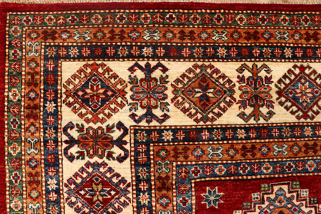 Firebrick Kazak 8'  3" x 10'  10" - No. QA49426