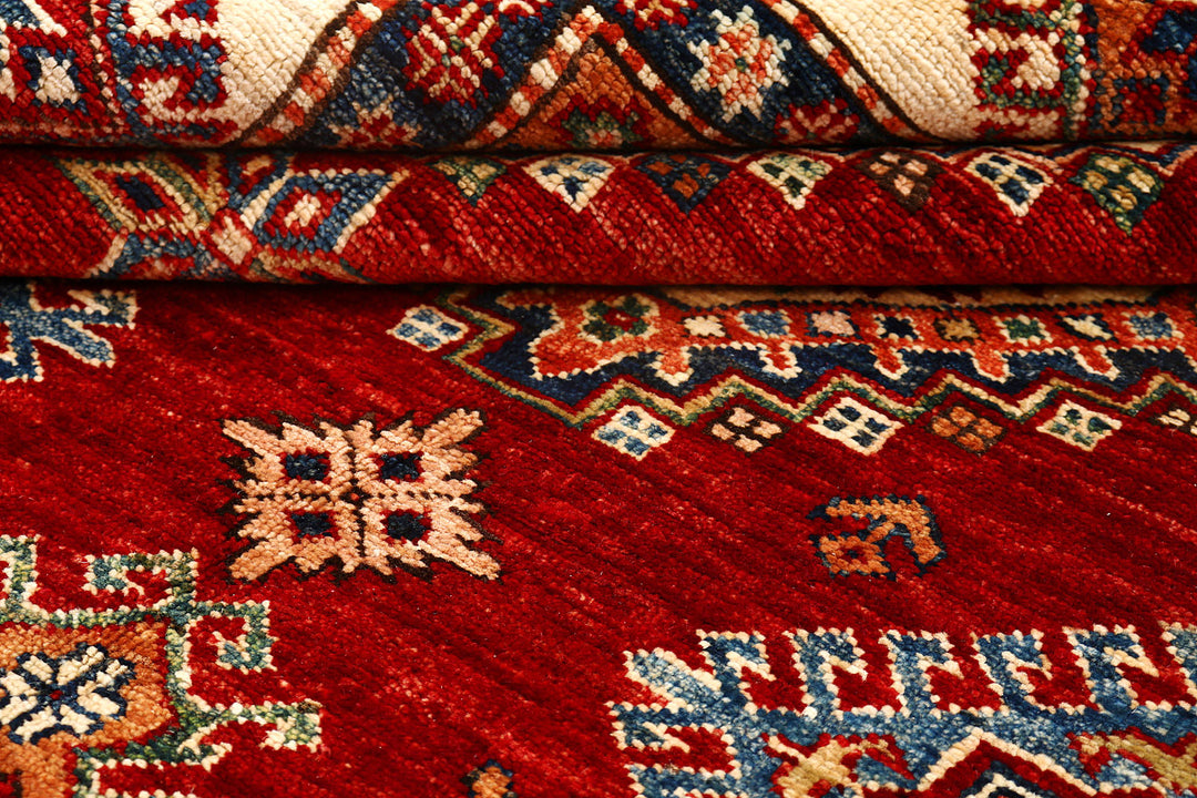 Firebrick Kazak 8'  3" x 10'  10" - No. QA49426