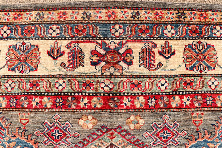 Dark Grey Kazak 7' 10 x 10' 6 - No. 73738