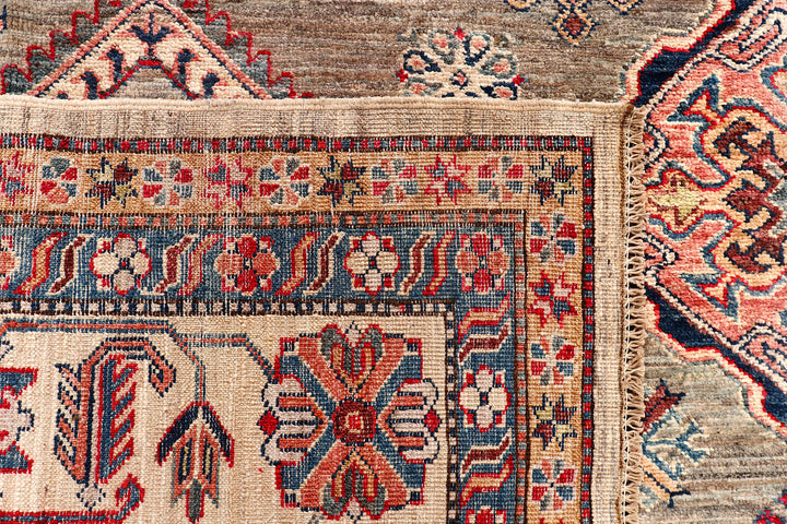 Dark Grey Kazak 7' 10 x 10' 6 - No. 73738