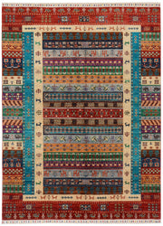 Multi Colored Kazak 5'  10" x 8'  2" - No. QA43407
