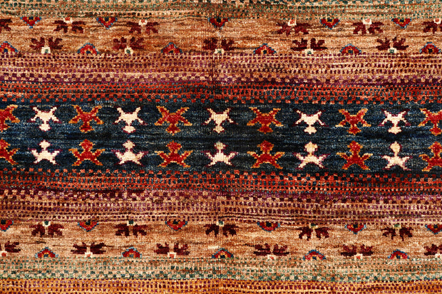 Multi Colored Kazak 5' 6 x 8' 2 - No. 73754