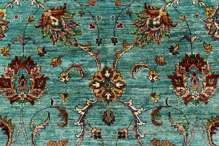 Cadet Blue Kazak 5' 9 x 8' 4 - No. 73755