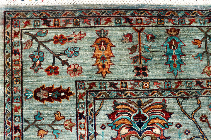 Cadet Blue Kazak 6' 8 x 10' - No. 73761