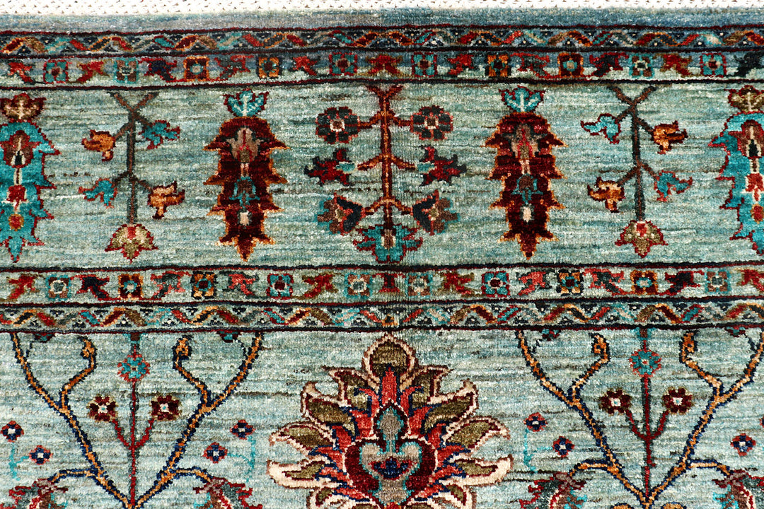 Cadet Blue Kazak 6' 8 x 10' - No. 73761