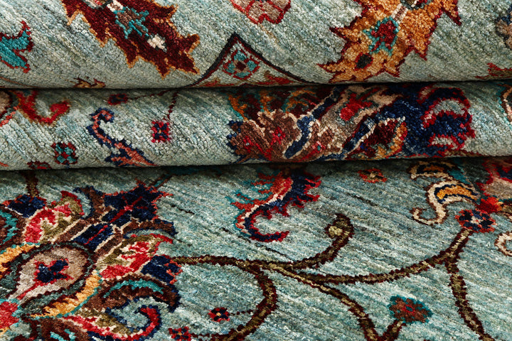 Cadet Blue Kazak 6' 8 x 10' - No. 73761