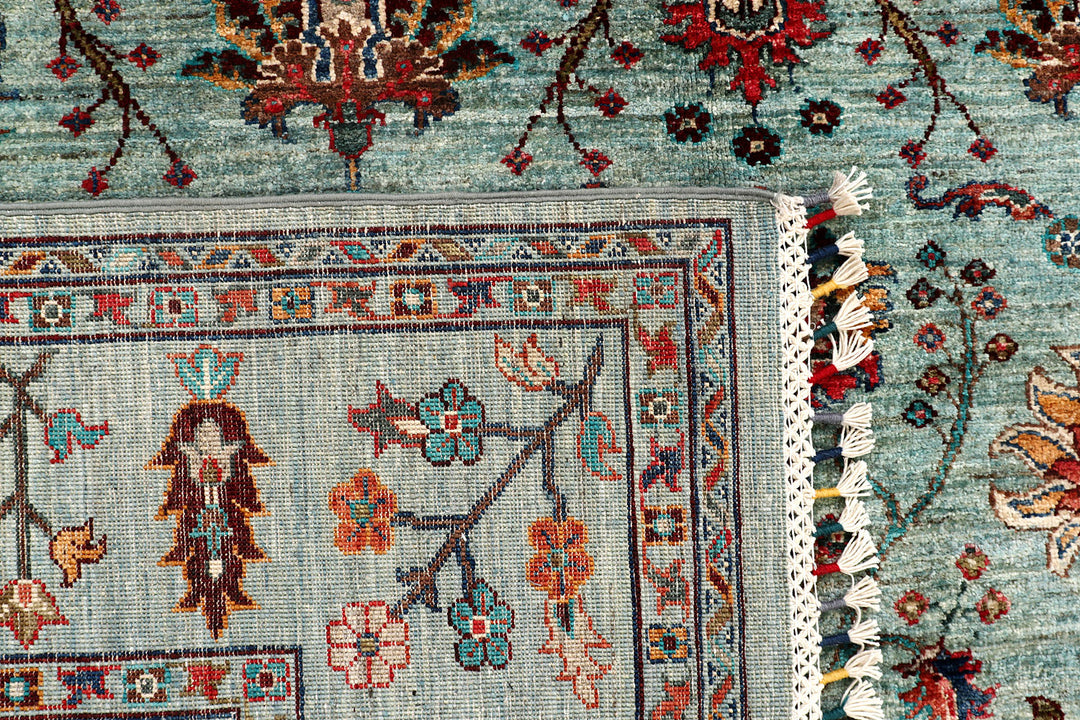 Cadet Blue Kazak 6' 8 x 10' - No. 73761