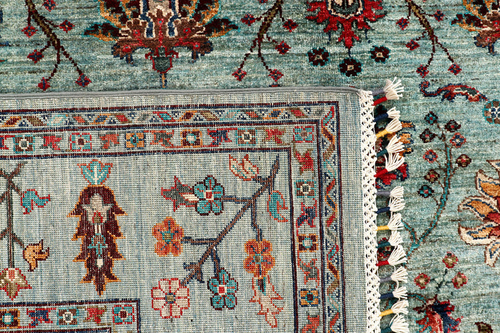 Cadet Blue Kazak 6' 8 x 10' - No. 73761