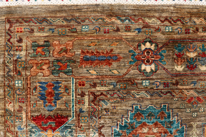 Tan Kazak 8'  2" x 11'  7" - No. QA95717