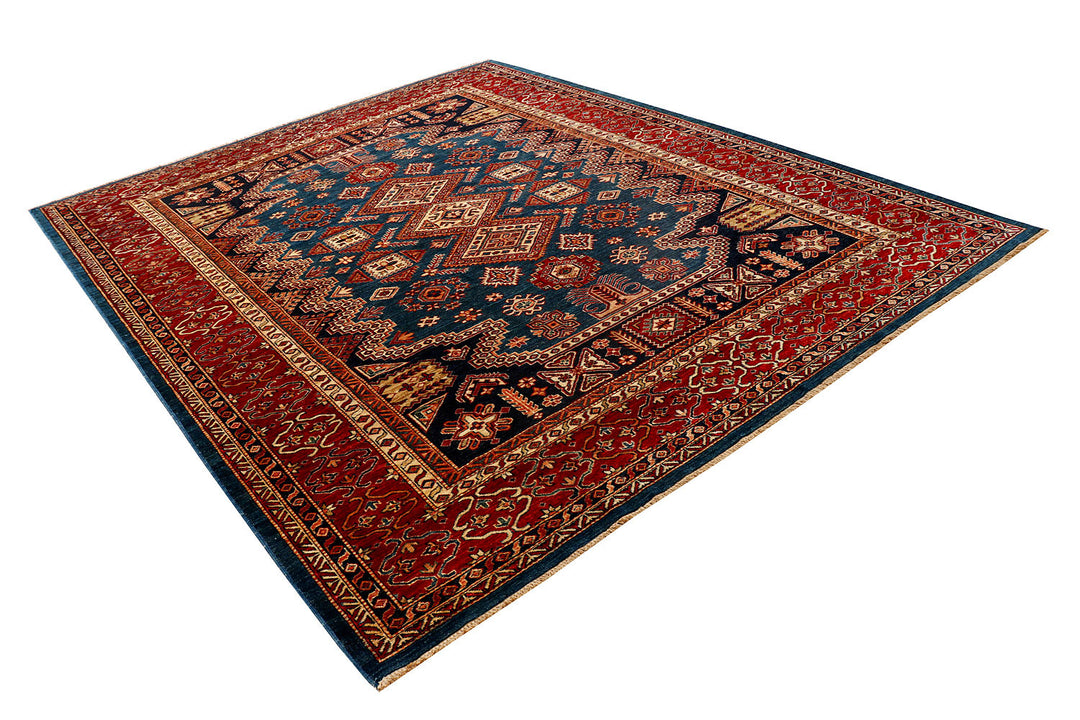 Steel Blue Kazak 8'  2" x 10' " - No. QA36307