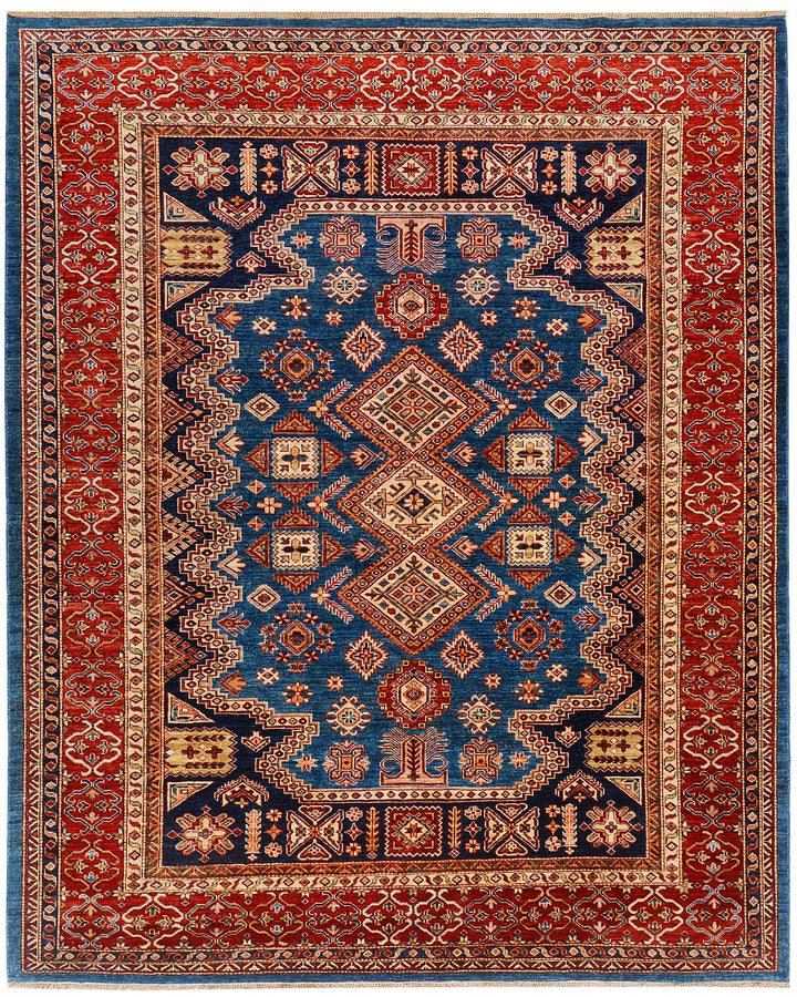 Steel Blue Kazak 8'  2" x 10' " - No. QA36307