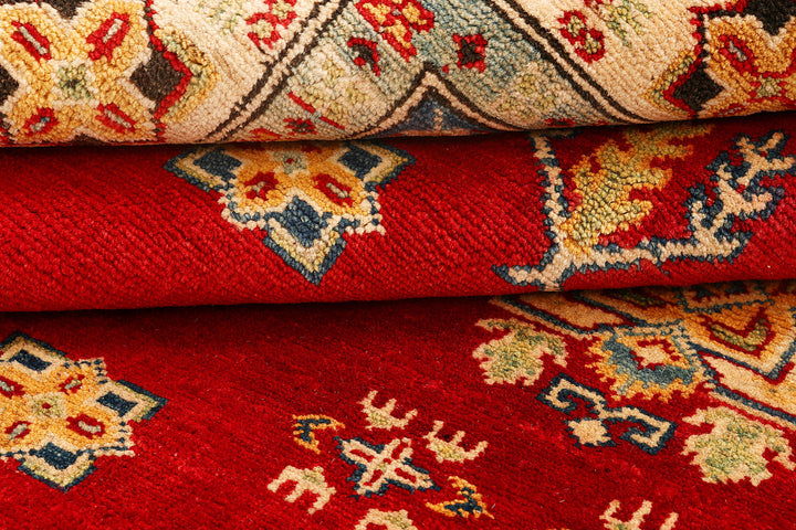 Red Kazak 4'  10" x 6'  2" - No. QA38332