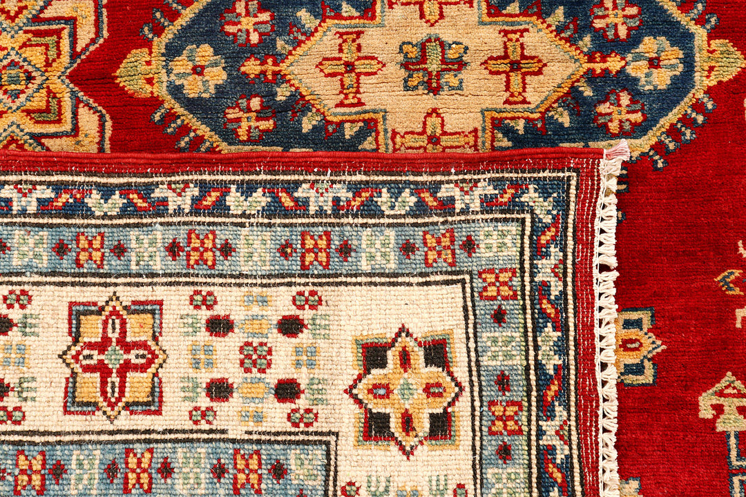 Red Kazak 4'  10" x 6'  2" - No. QA38332