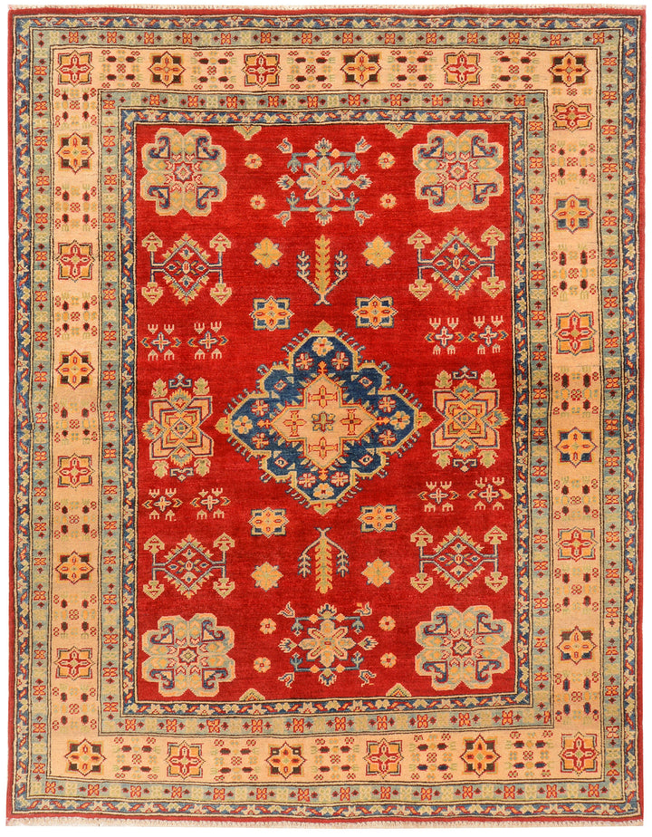 Red Kazak 4'  10" x 6'  2" - No. QA38332
