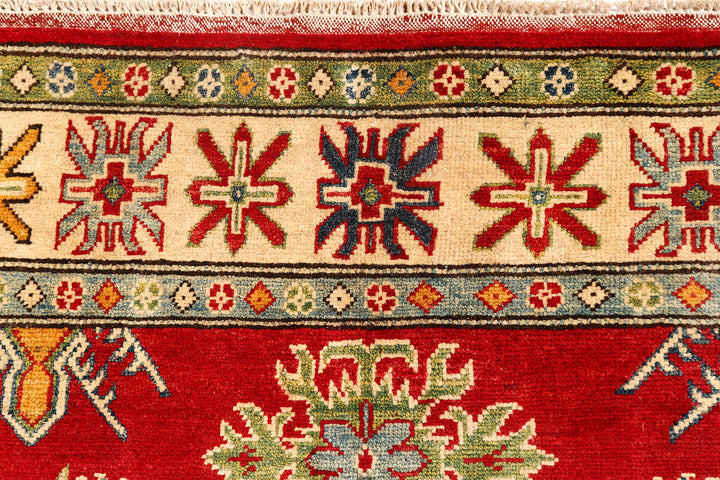 Firebrick Kazak 4'  9" x 6'  10" - No. QA31902