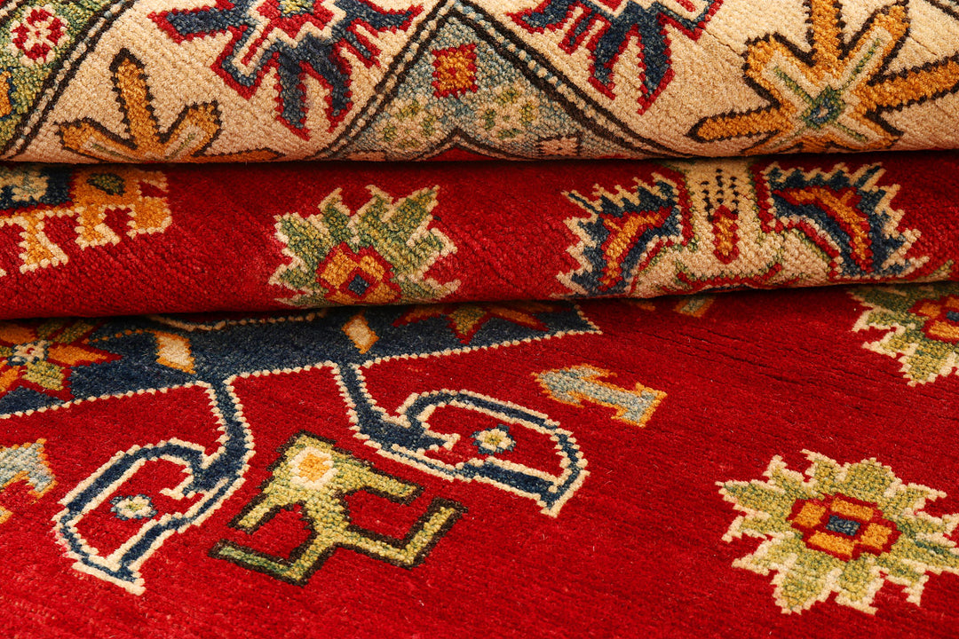 Firebrick Kazak 4' 9 x 6' 10 - No. 73810