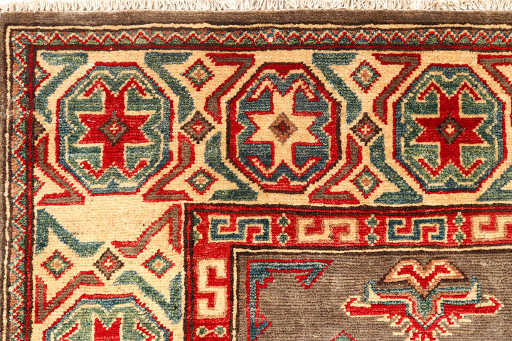 Tan Kazak 4'  11" x 6'  7" - No. QA90979