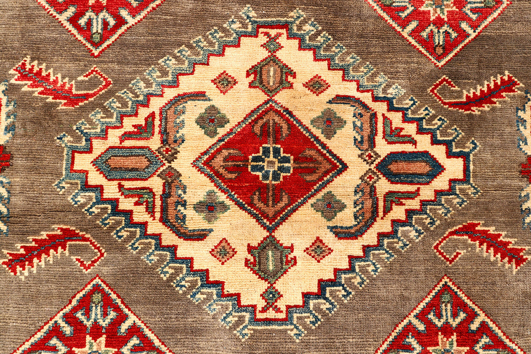 Tan Kazak 4'  11" x 6'  7" - No. QA90979