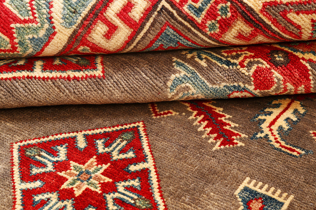 Tan Kazak 4'  11" x 6'  7" - No. QA90979