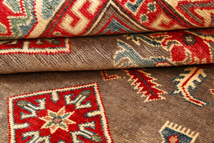 Tan Kazak 4'  11" x 6'  7" - No. QA90979