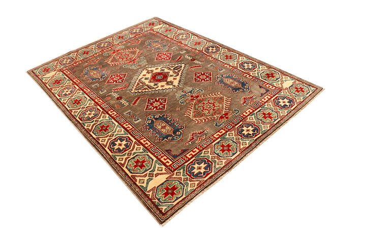 Tan Kazak 4'  11" x 6'  7" - No. QA90979