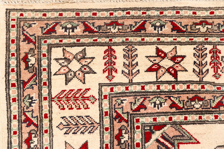 Blanched Almond Kazak 6'  6" x 9'  9" - No. QA67199