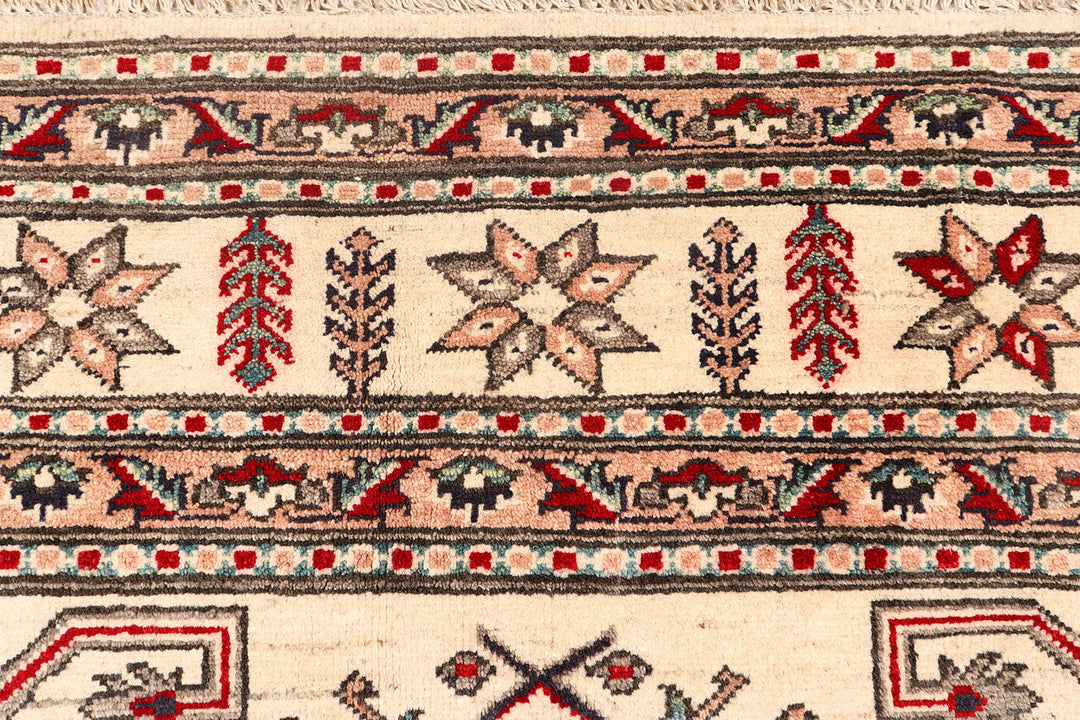 Blanched Almond Kazak 6' 6 x 9' 9 - No. 73814