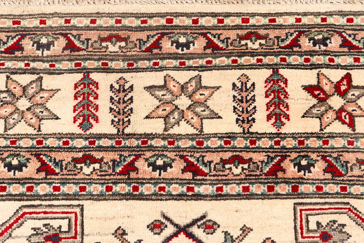 Blanched Almond Kazak 6'  6" x 9'  9" - No. QA67199