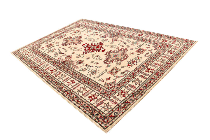 Blanched Almond Kazak 6'  6" x 9'  9" - No. QA67199