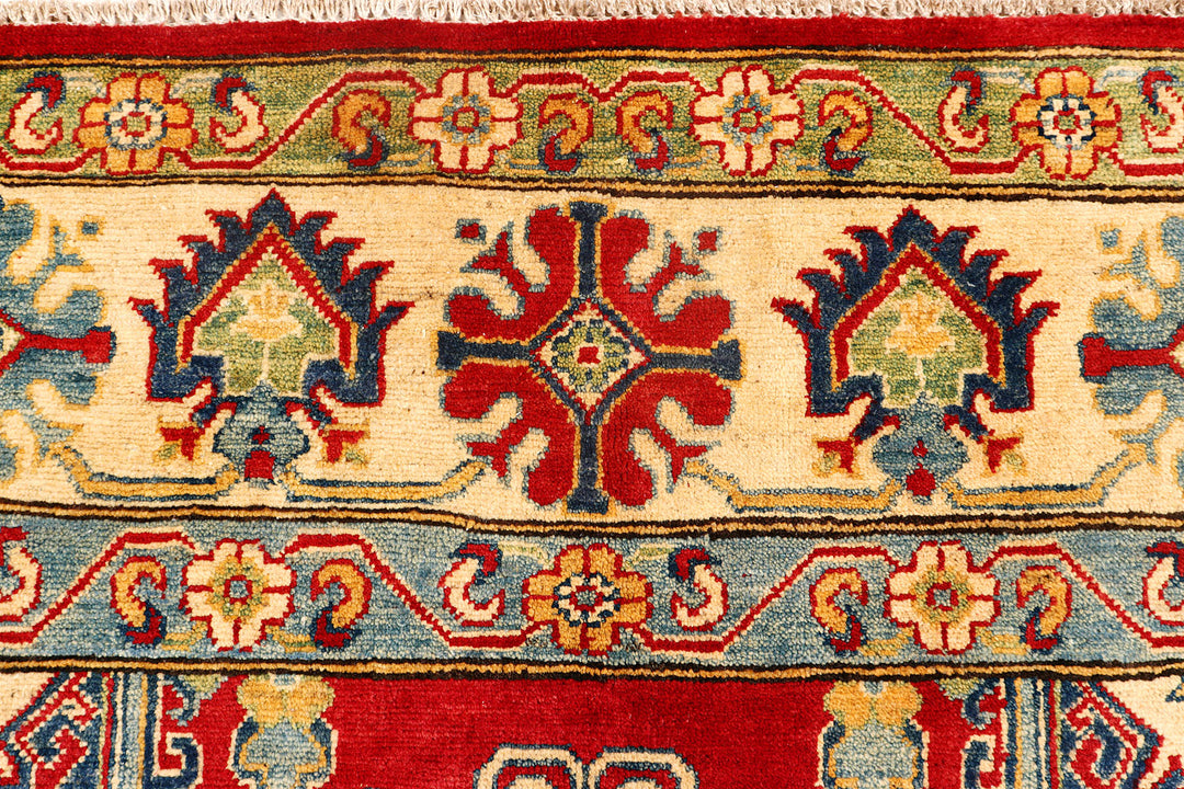 Firebrick Kazak 6' 6 x 9' 9 - No. 73816