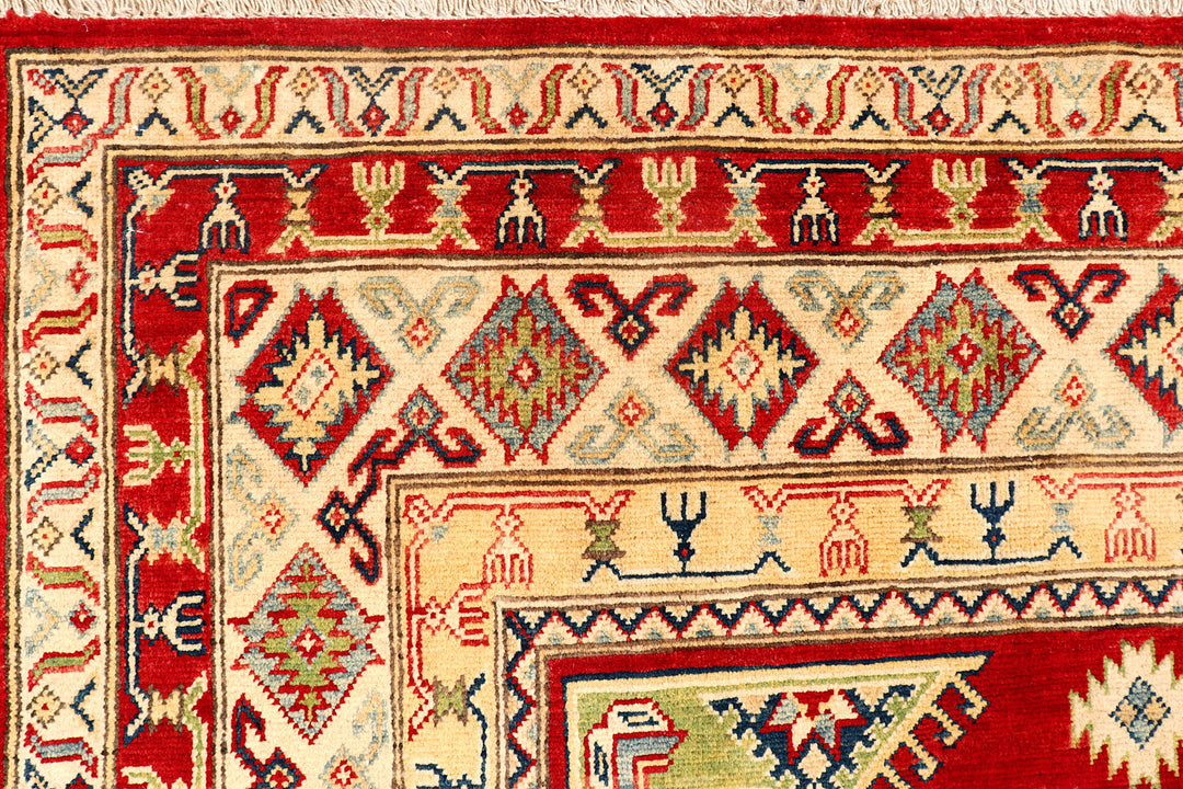 Red Kazak 6'  3" x 9'  10" - No. QA75192