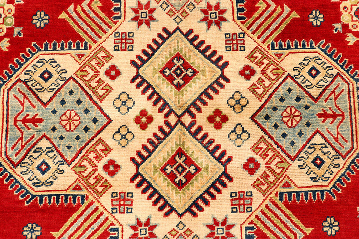 Red Kazak 6'  3" x 9'  10" - No. QA75192
