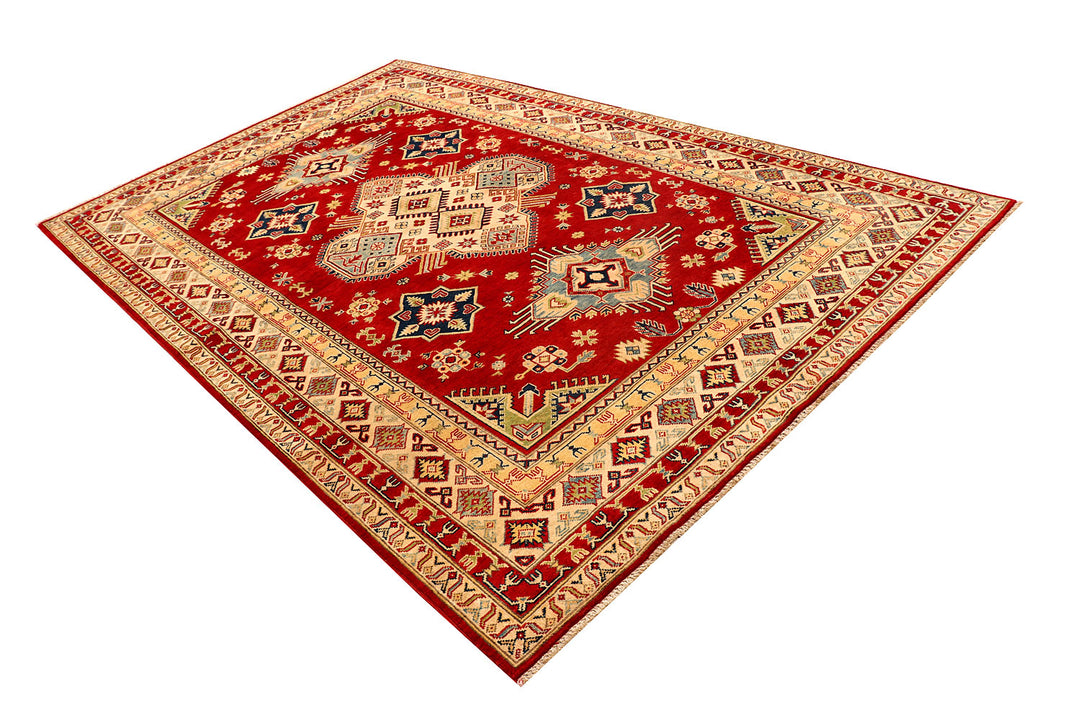 Red Kazak 6'  3" x 9'  10" - No. QA75192