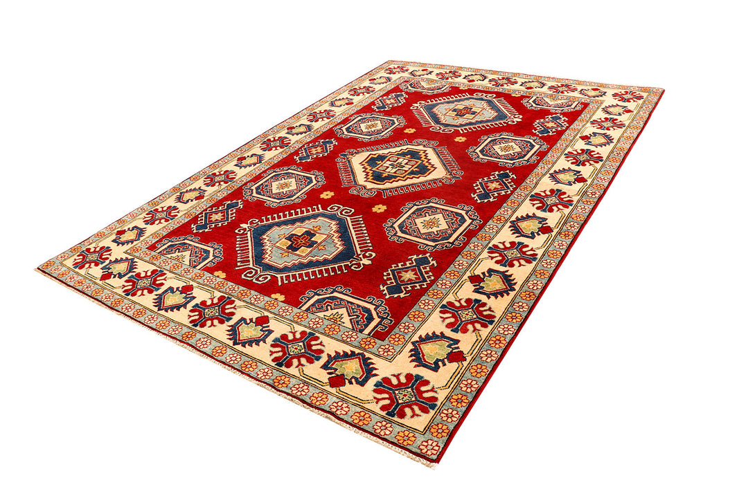 Red Kazak 6'  5" x 9'  8" - No. QA85179