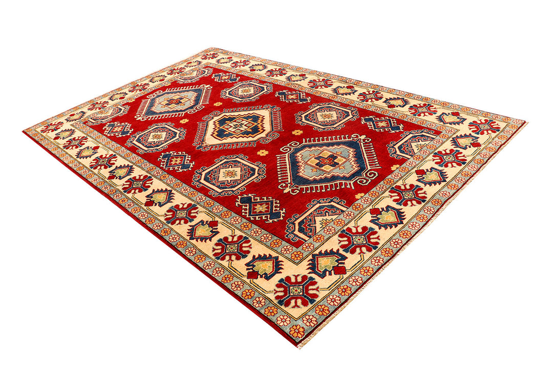 Red Kazak 6'  5" x 9'  8" - No. QA85179