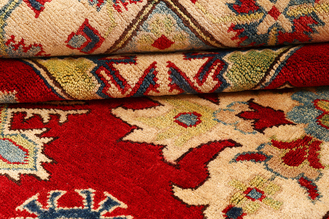 Firebrick Kazak 9' 9 x 13' 11 - No. 73820