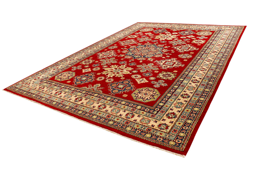 Firebrick Kazak 9'  9" x 13'  11" - No. QA48450