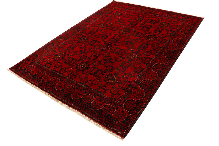 Firebrick Khal Mohammadi 5'  7" x 7'  5" - No. QA50986