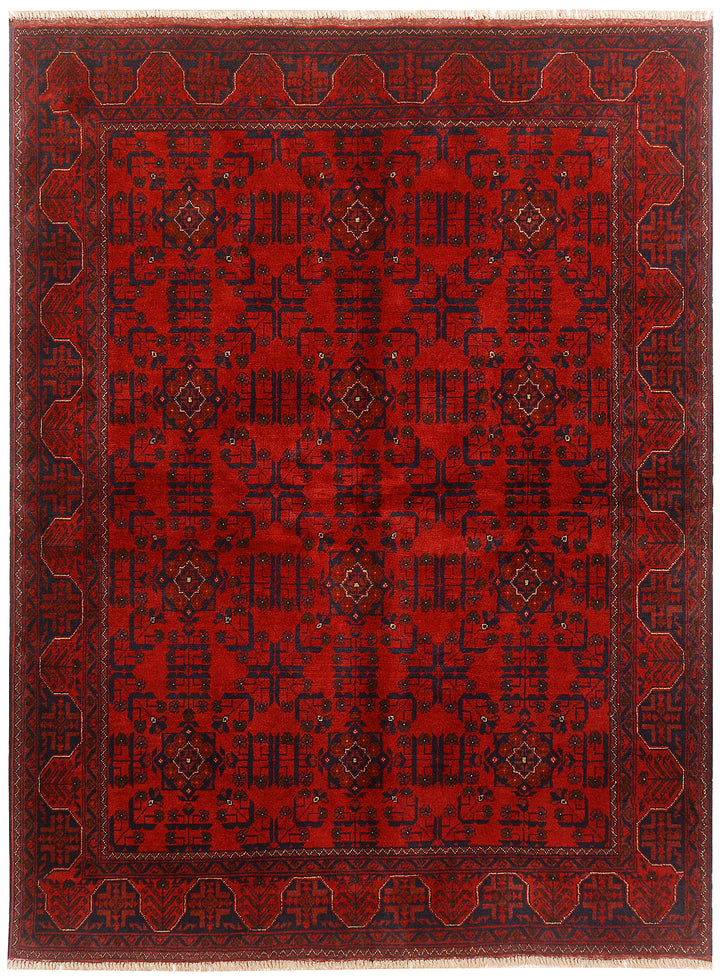 Firebrick Khal Mohammadi 5'  7" x 7'  5" - No. QA50986