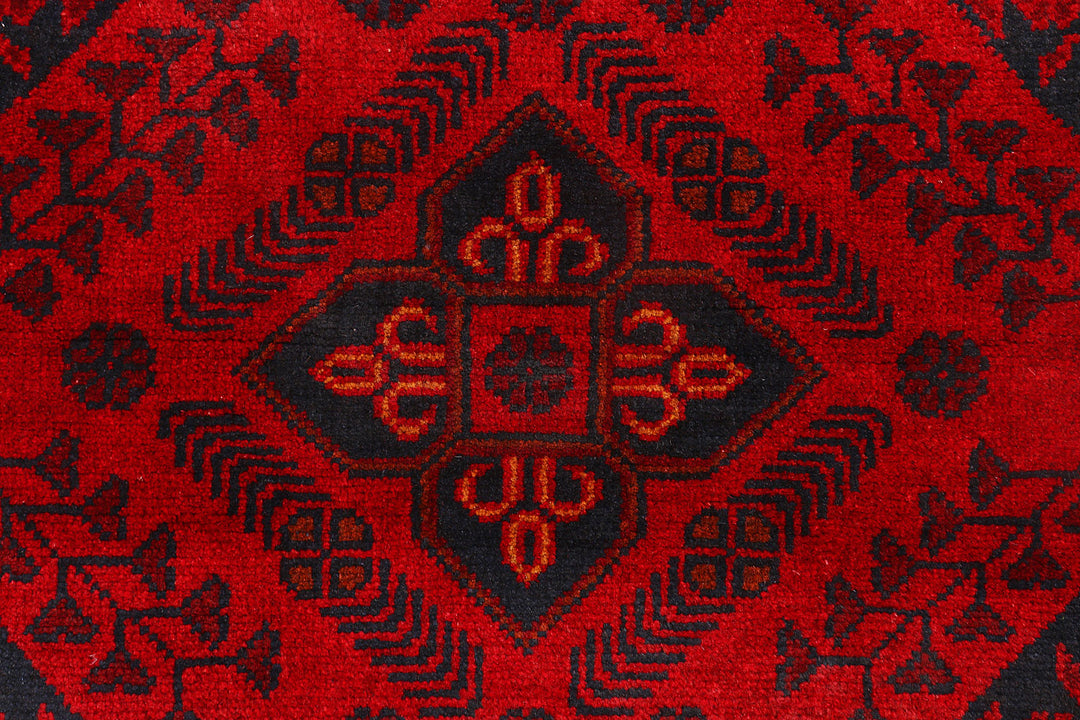 Firebrick Khal Mohammadi 2'  8" x 6'  3" - No. QA19544