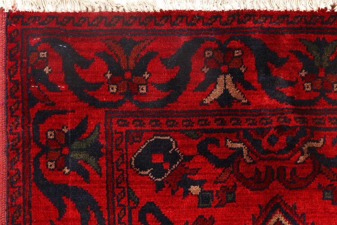 Firebrick Khal Mohammadi 2'  11" x 6'  8" - No. QA65804