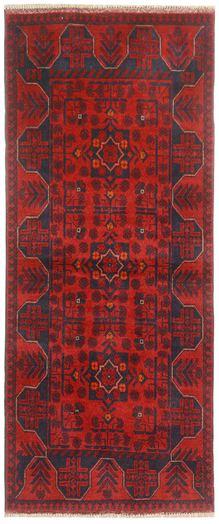 Firebrick Khal Mohammadi 2'  8" x 6'  5" - No. QA91102