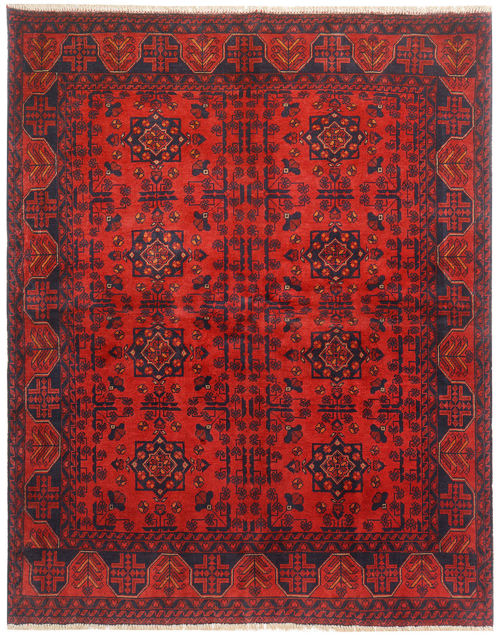 Firebrick Khal Mohammadi 5'  10" x 7'  6" - No. QA52619