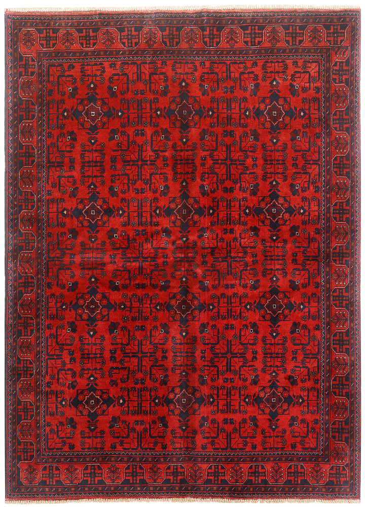 Firebrick Khal Mohammadi 5'  5" x 7'  7" - No. QA18881