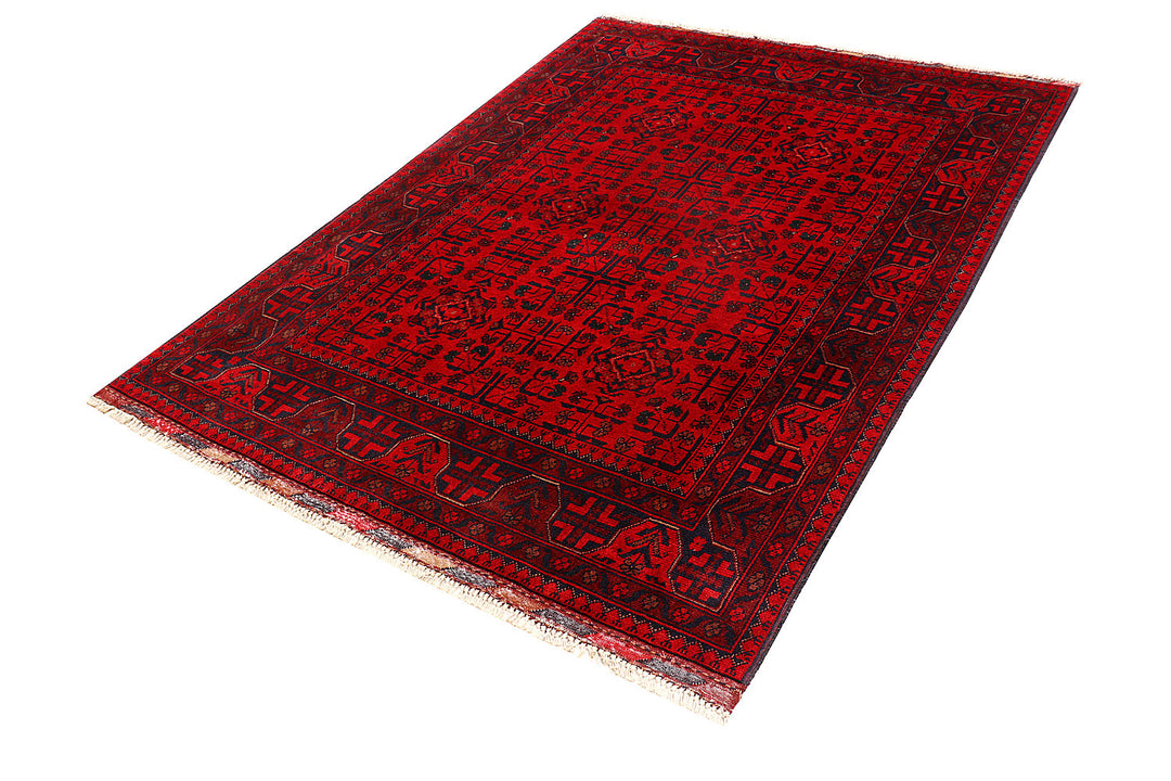 Firebrick Khal Mohammadi 4'  10" x 6'  6" - No. QA40386