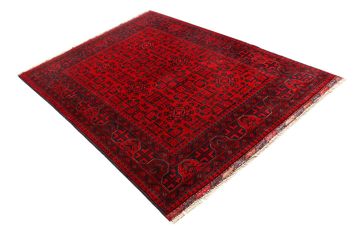 Firebrick Khal Mohammadi 4'  10" x 6'  6" - No. QA40386