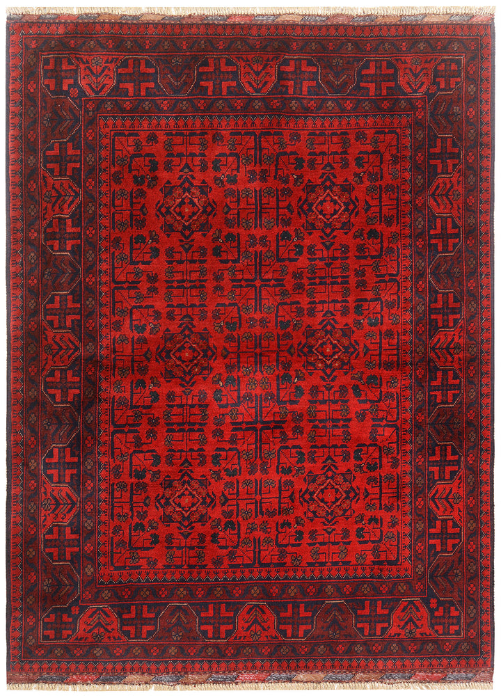 Firebrick Khal Mohammadi 4'  10" x 6'  6" - No. QA40386