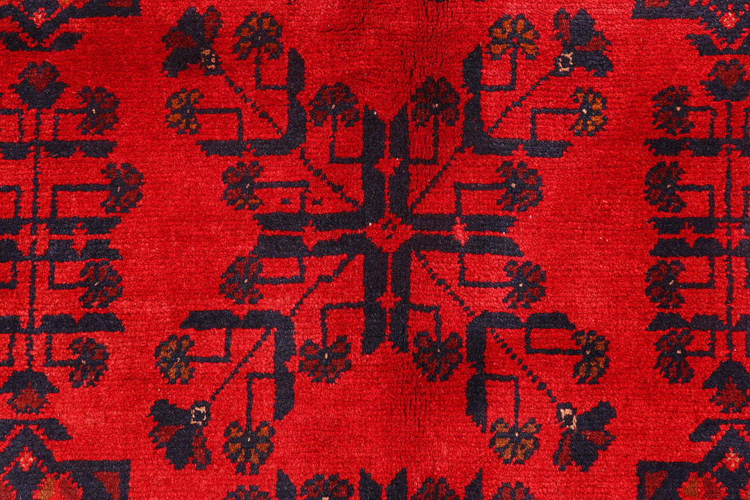 Firebrick Khal Mohammadi 5'  9" x 7'  7" - No. QA11286