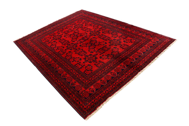 Firebrick Khal Mohammadi 5'  9" x 7'  7" - No. QA11286